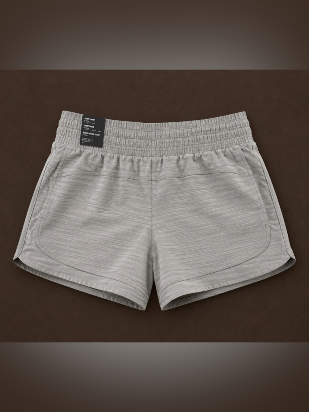 adidas Women's Light Gray Athletic Shorts (A/19)
